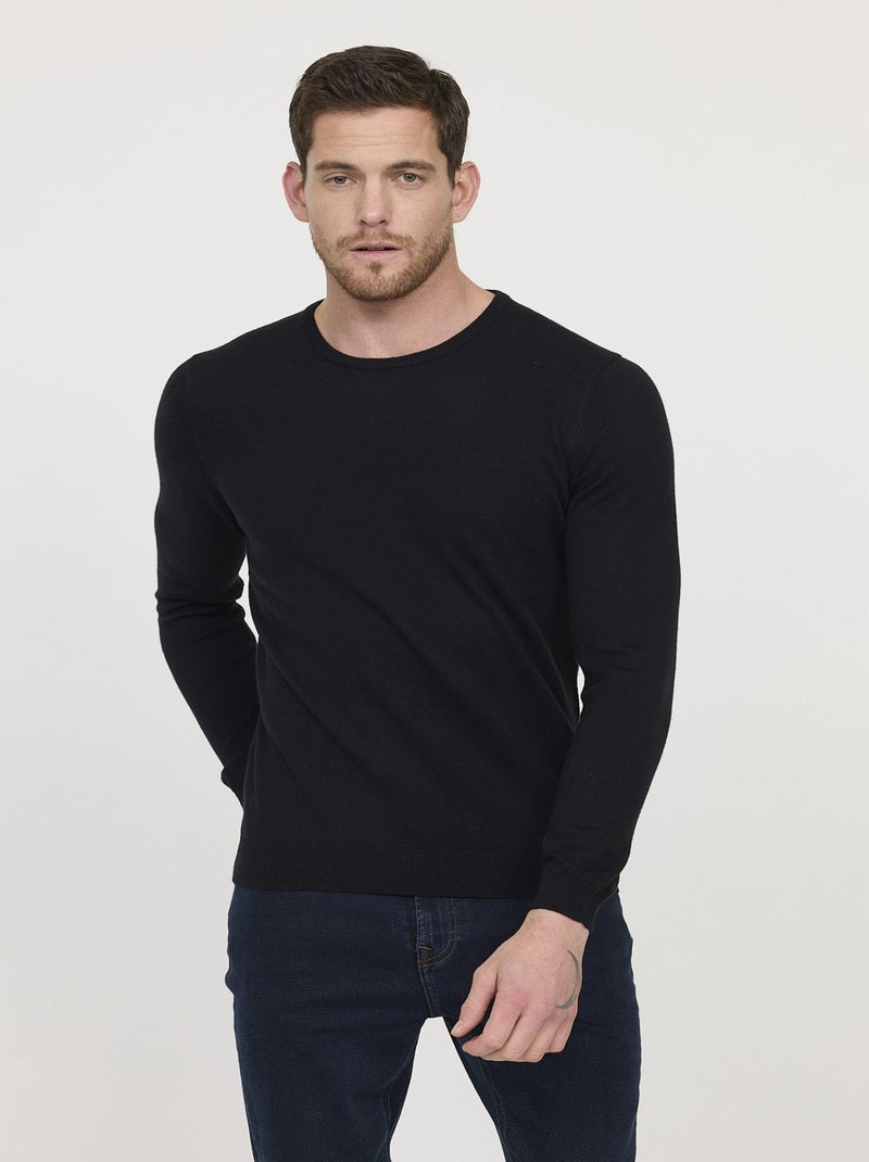 Lee Cooper - Pull COROCO Black Noir - Kiabi