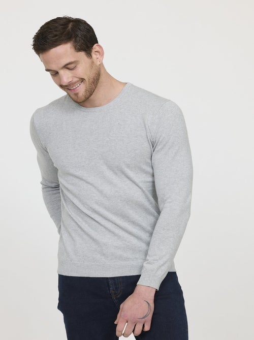 Lee Cooper - Pull COROCO Gris chine - Kiabi