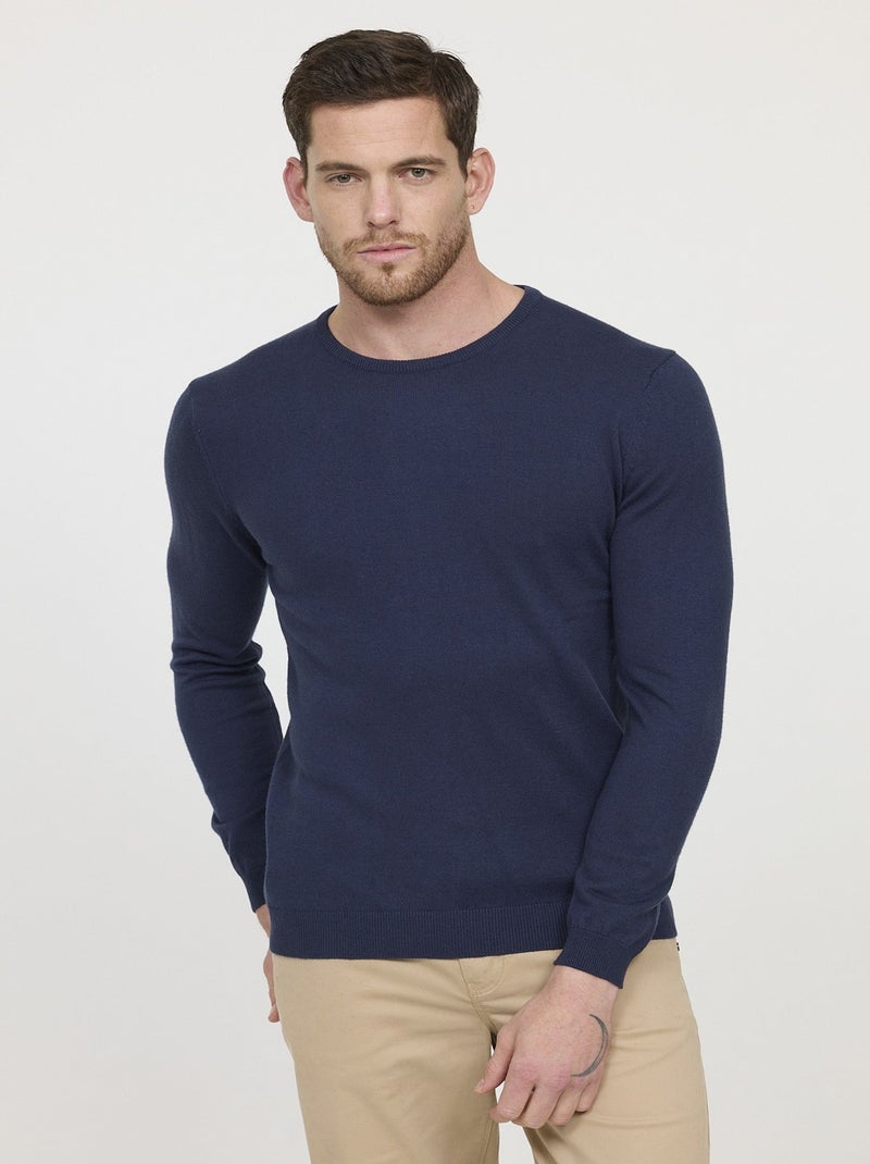 Lee Cooper - Pull COROCO Navy Bleu - Kiabi