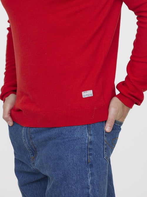 Lee Cooper - Pull COROCO Red lee cooper - Kiabi