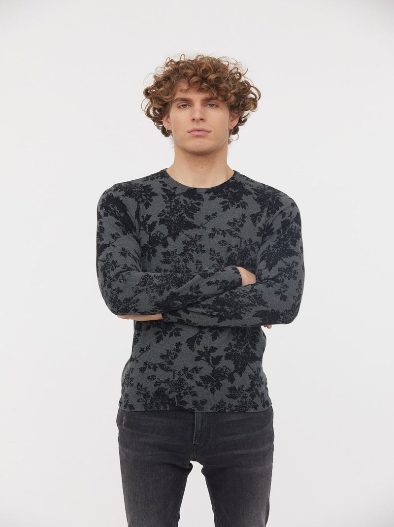 Lee Cooper - Pull CORUS Anthracite Gris - Kiabi