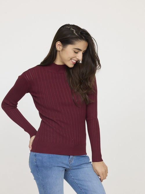 Lee Cooper - Pull COSPIA Red Wine - Kiabi