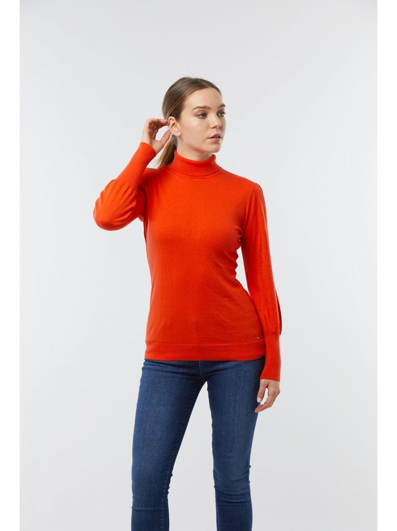 Lee Cooper - Pull coton  CAROME Orange - Kiabi