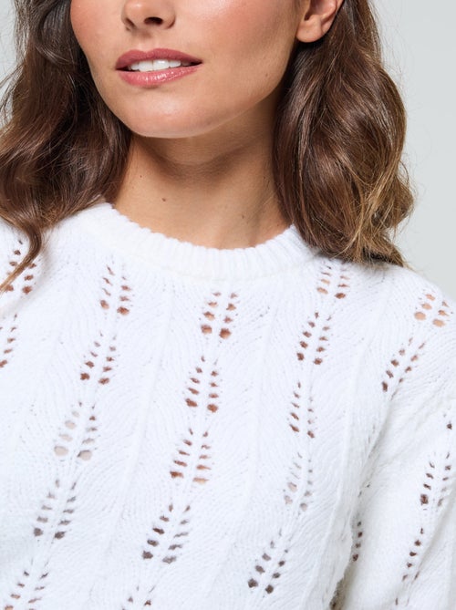 Lee Cooper - Pull Cotrou Ivory - Kiabi