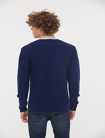 Lee Cooper - Pull COURO Marine