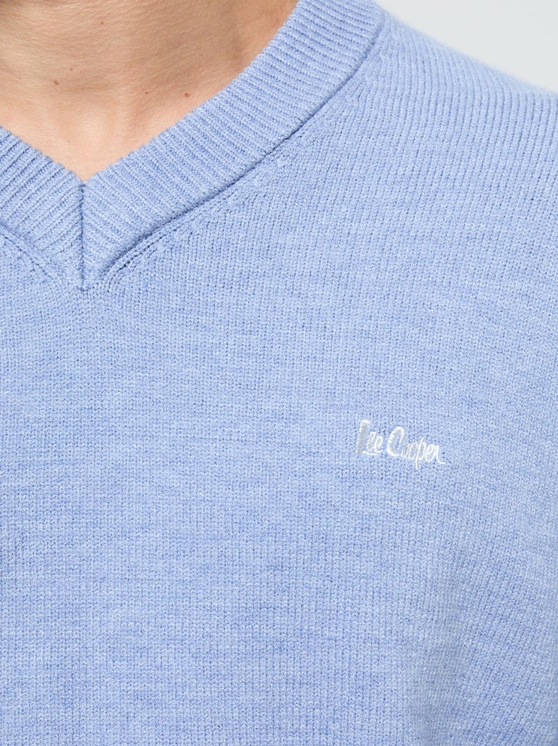 Lee Cooper - Pull Covali Bleu ciel - Kiabi