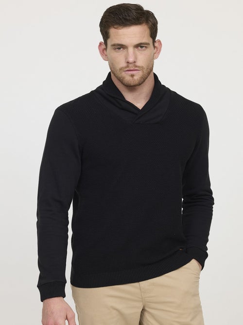 Lee Cooper - Pull CUBRIK Black - Kiabi Lee Cooper - Pull CUBRIK Black - Kiabi