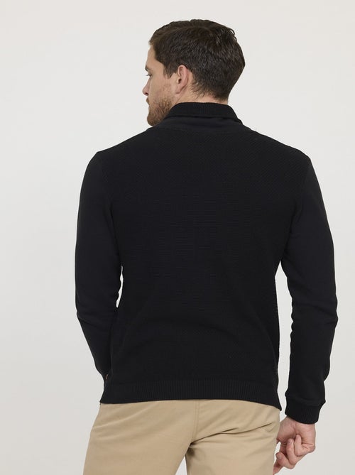 Lee Cooper - Pull CUBRIK Black - Kiabi Lee Cooper - Pull CUBRIK Black - Kiabi