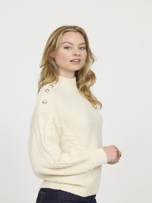 Lee Cooper - Pull CUPRA Ivory - Kiabi