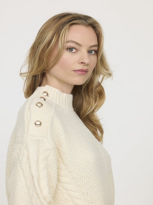 Lee Cooper - Pull CUPRA Ivory - Kiabi