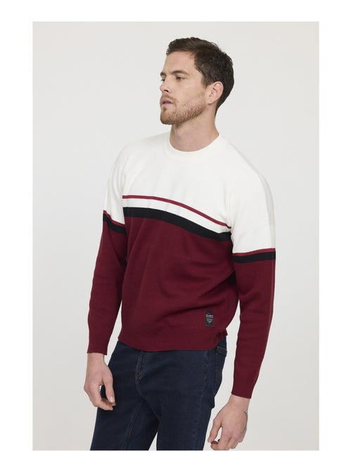 Lee Cooper - Pull manches longues coton loose CARAN - Kiabi