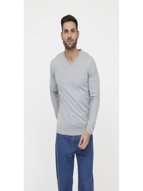 Lee Cooper - Pull manches longues coton regular CIVO - Kiabi