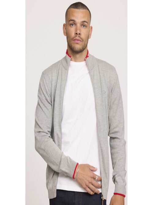 Lee Cooper - Pull manches longues coton regular CLAES - Kiabi