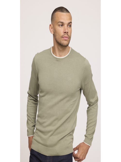Lee Cooper - Pull manches longues coton regular COLIRO - Kiabi