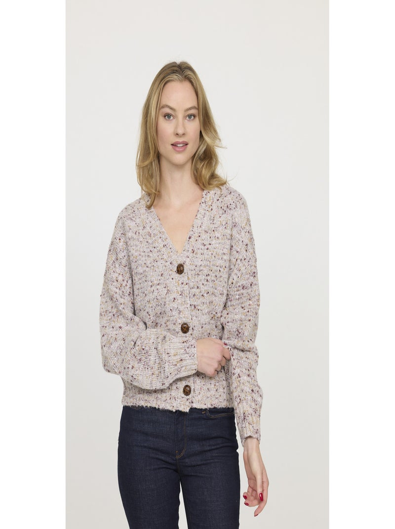 Lee Cooper - Pull manches longues polyester regular + CUPLA Marron - Kiabi