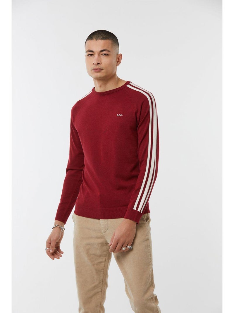 Lee Cooper - Pull viscose  CARMY Rouge - Kiabi