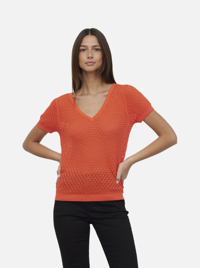 Lee Cooper - Pulls CABI Acide orange Orange - Kiabi