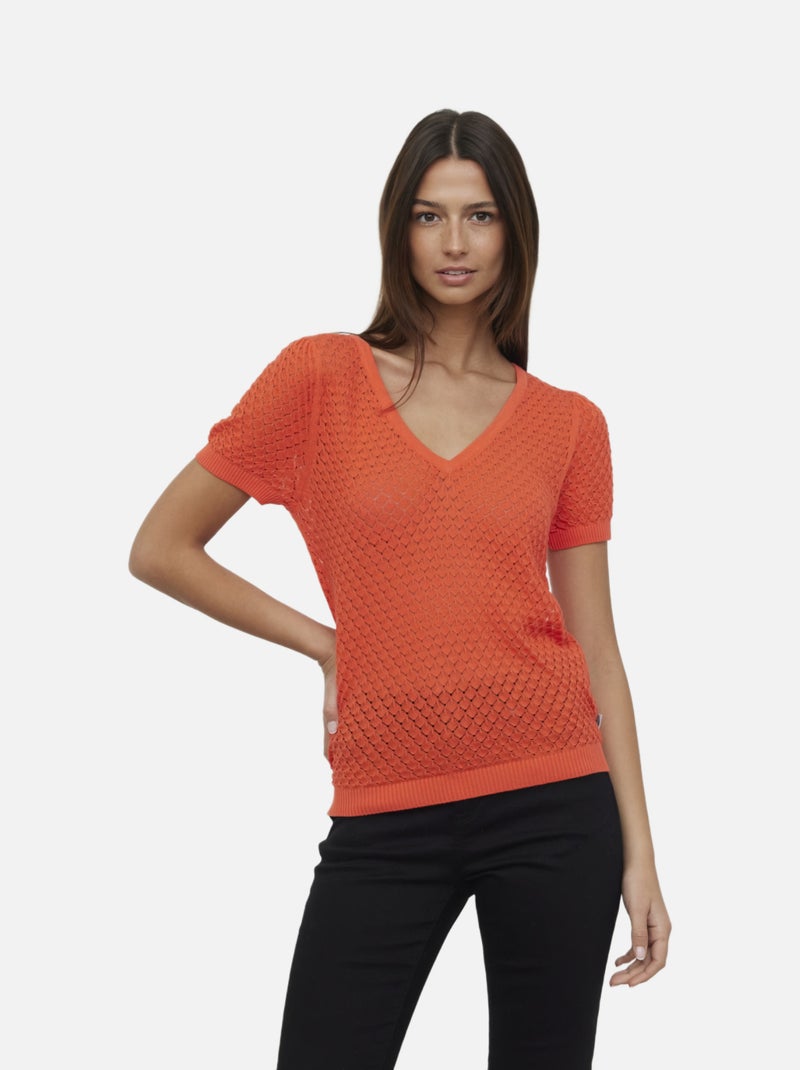 Lee Cooper - Pulls CABI Acide orange Orange - Kiabi
