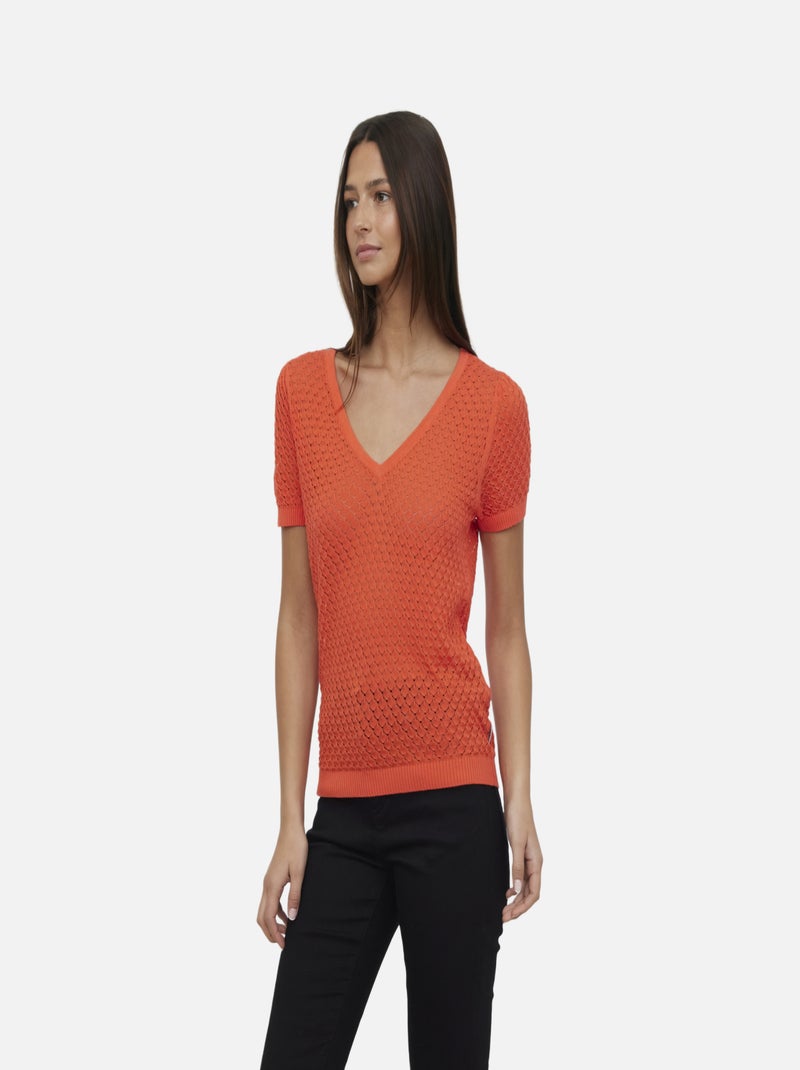 Lee Cooper - Pulls CABI Acide orange Orange - Kiabi