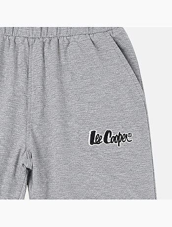Lee cooper - pyjama à empiècements contrastés, col rond et manches longues