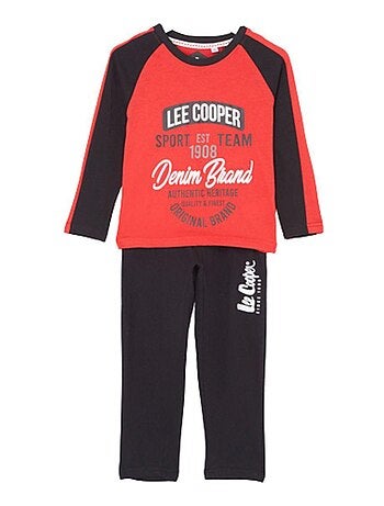 Lee Cooper - Pyjama garçon imprimé Lee Cooper en coton