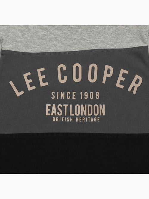 Lee cooper - pyjama imprimé à empiècements contrastés, col rond et manches longues - Kiabi Lee cooper - pyjama imprimé à empiècements contrastés, col rond et manches longues - Kiabi