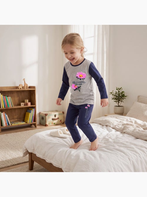 Lee cooper - pyjama imprimé fleurs fille - Kiabi Lee cooper - pyjama imprimé fleurs fille - Kiabi