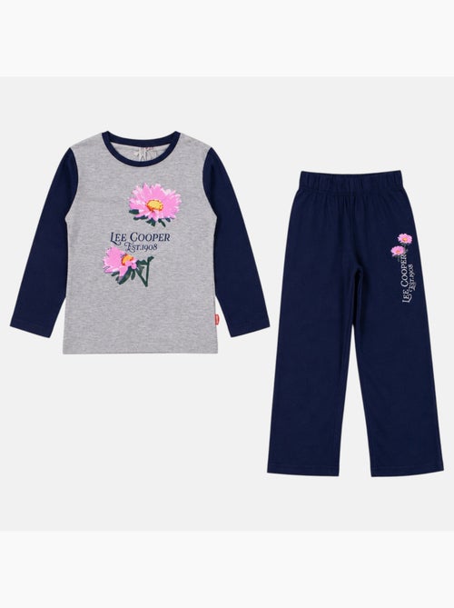 Lee cooper - pyjama imprimé fleurs fille - Kiabi Lee cooper - pyjama imprimé fleurs fille - Kiabi