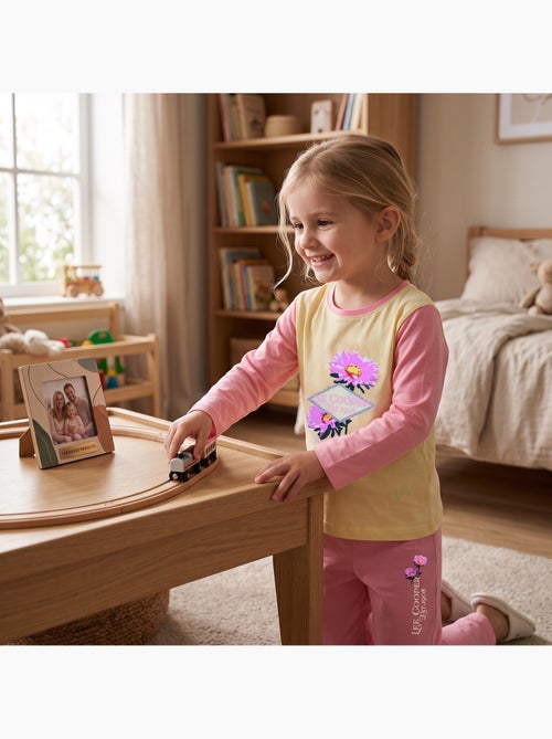 Lee cooper - pyjama imprimé fleurs fille - Kiabi Lee cooper - pyjama imprimé fleurs fille - Kiabi