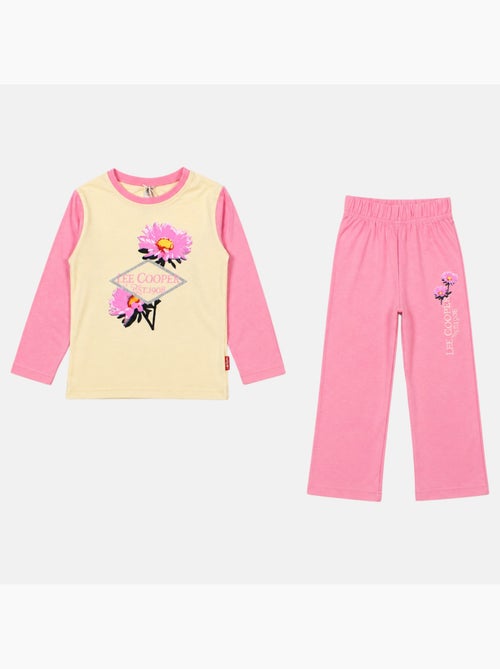 Lee cooper - pyjama imprimé fleurs fille - Kiabi Lee cooper - pyjama imprimé fleurs fille - Kiabi