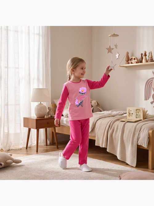 Lee cooper - pyjama imprimé fleurs fille - Kiabi Lee cooper - pyjama imprimé fleurs fille - Kiabi