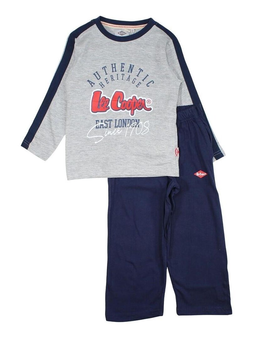 Lee Cooper - Pyjama imprimé Lee Cooper Bleu marine - Kiabi