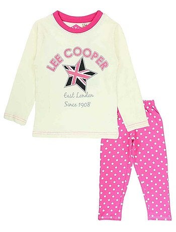 Lee Cooper - Pyjama imprimé Lee Cooper en coton