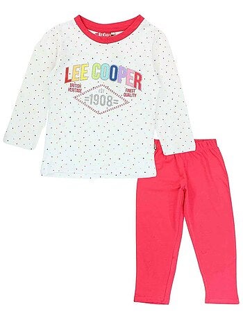 Lee Cooper - Pyjama imprimé Lee Cooper en coton