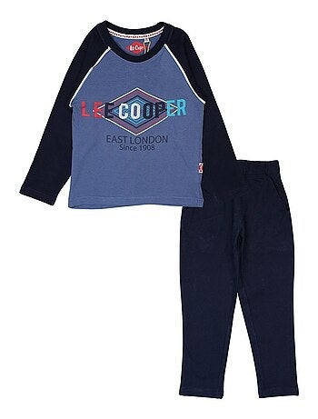 Lee Cooper - Pyjama imprimé Lee Cooper en coton