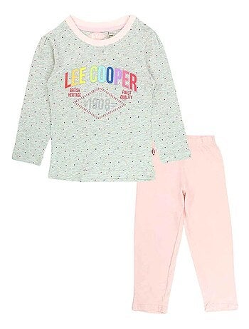 Lee Cooper - Pyjama imprimé Lee Cooper en coton