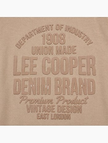 Lee cooper - pyjama imprimé manches longues, col rond