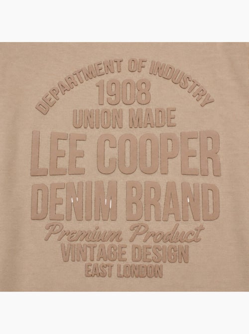 Lee cooper - pyjama imprimé manches longues, col rond - Kiabi