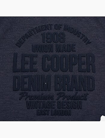 Lee cooper - pyjama imprimé manches longues, col rond