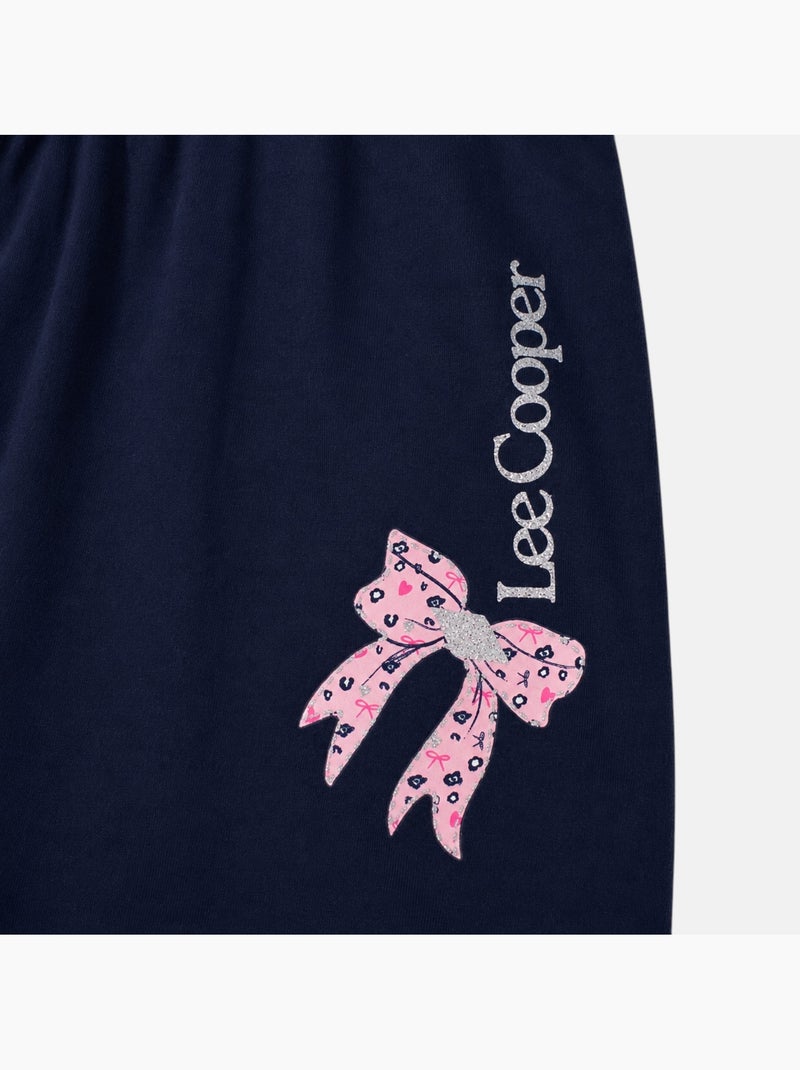 Lee cooper - pyjama imprimé noeud fille Blanc - Kiabi