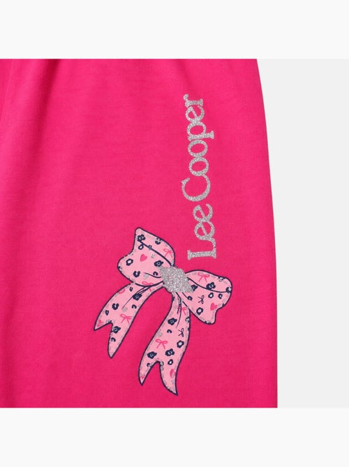 Lee cooper - pyjama imprimé noeud fille - Kiabi Lee cooper - pyjama imprimé noeud fille - Kiabi