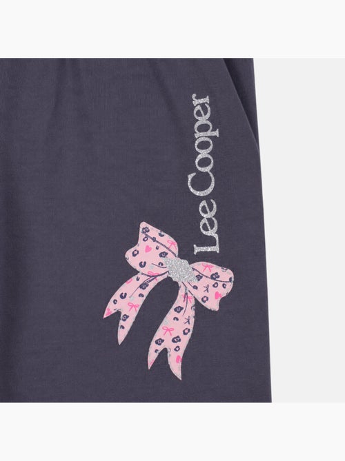 Lee cooper - pyjama imprimé noeud fille - Kiabi Lee cooper - pyjama imprimé noeud fille - Kiabi