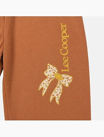 Lee cooper - pyjama imprimé nœuds, col rond et manches longues