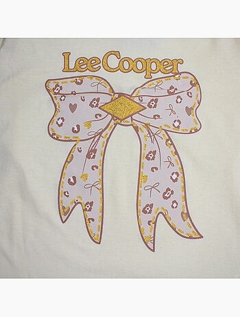 Lee cooper - pyjama imprimé nœuds, col rond et manches longues