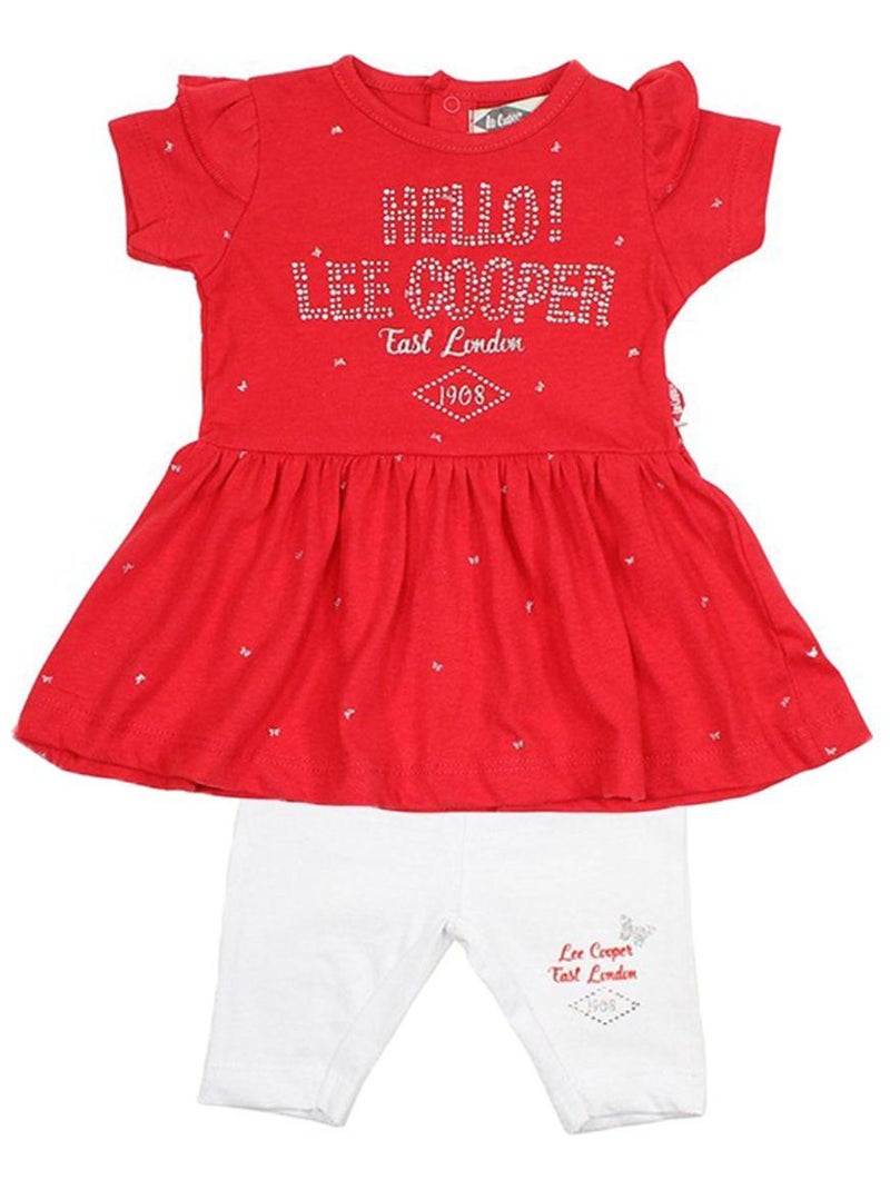 Lee Cooper - Robe bébé Lee Cooper Rouge - Kiabi