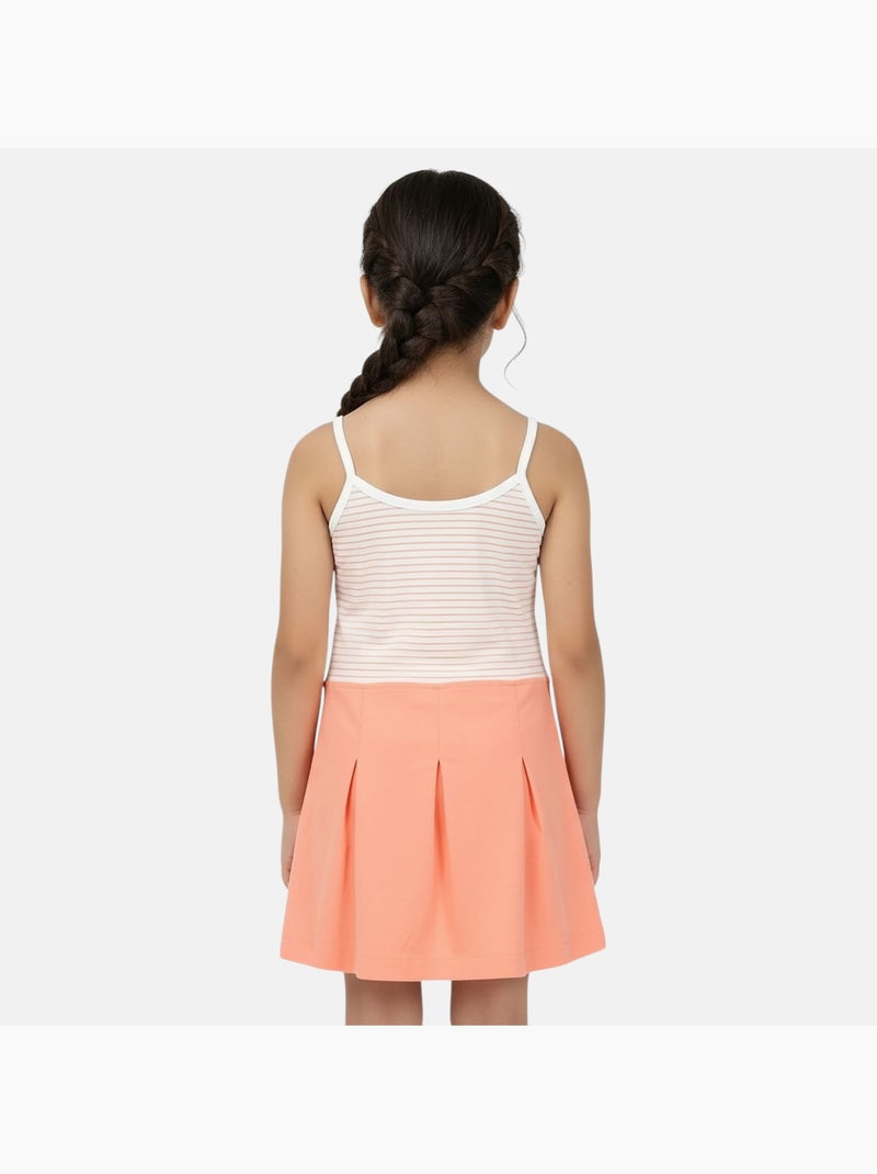 Lee Cooper - Robe enfant à motif Orange corail - Kiabi
