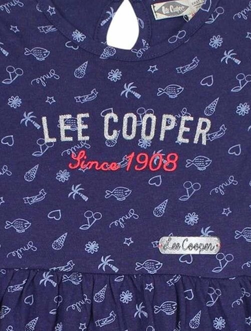 Lee Cooper - Robe fille imprimé Lee Cooper en coton - Kiabi