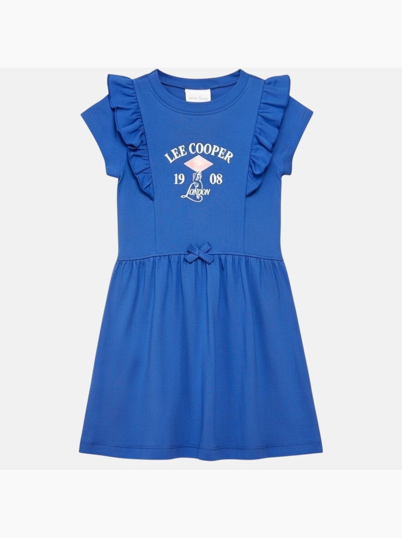 Lee Cooper - Robe fille manches courtes Bleu - Kiabi