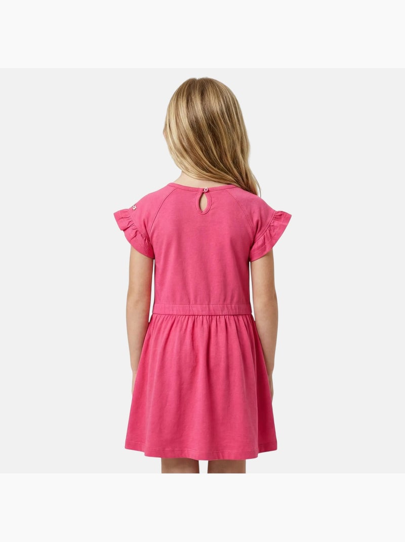Lee Cooper - Robe fille manches courtes Rose fushia - Kiabi