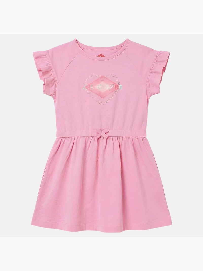Lee Cooper - Robe fille manches courtes Rose - Kiabi
